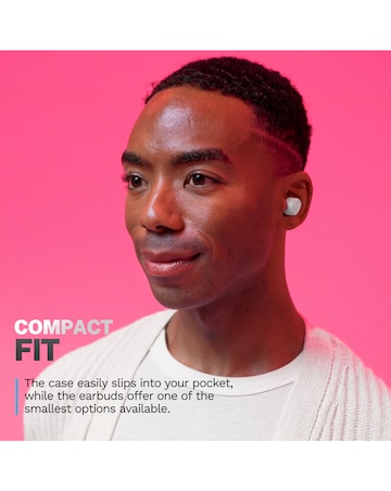 JLAB Go Air Pop True Wireless Earbuds - Cloud White