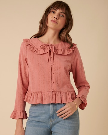 Nobody's Child Britney Ruffle Blouse