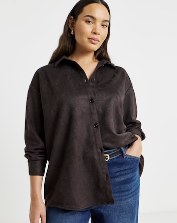 Simply Be Suede Shirt