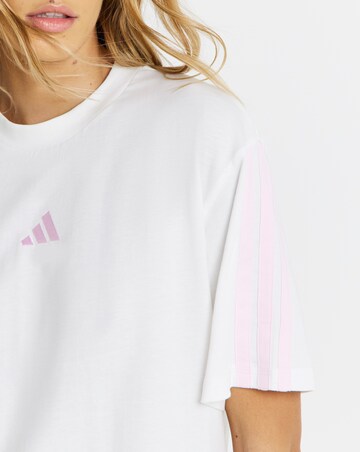 Adidas 3 Stripe Boyfriend T-Shirt