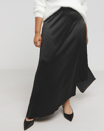 Joanna Hope Asymmetrical Pleated Skirt