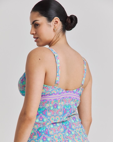 Joe Browns Paradise Cove Non Wired Tankini Top Multi
