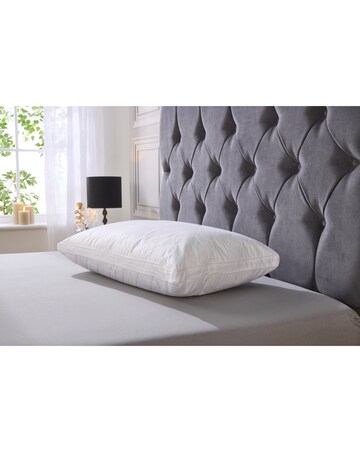 Downland Cloud Quilted Cotton Pillow