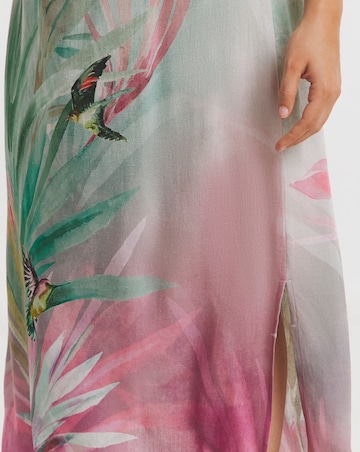 Figleaves Viscose Linen Blend Slip Nightie