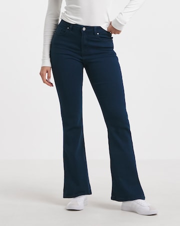 Indigo Highwaist Super Stretch Flare Jeans