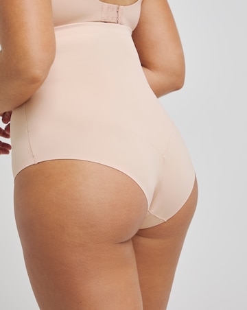 Figleaves Smoothing Shaping Waist Nipper - Latte