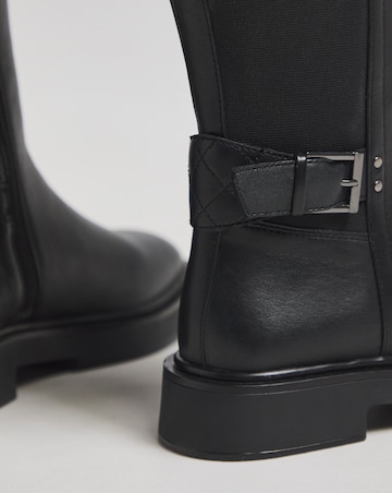 Kylo Chelsea Leather Ankle Boots - Extra Wide Fit (EEE)