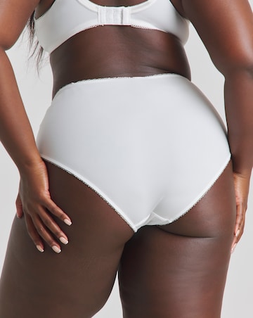 Pretty Secrets (2 Pack) Ella Lace Brief Knickers Black/White