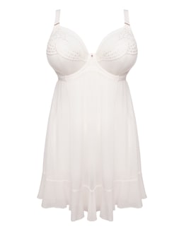 Elomi Priya Plunge Wired Babydoll Vanilla