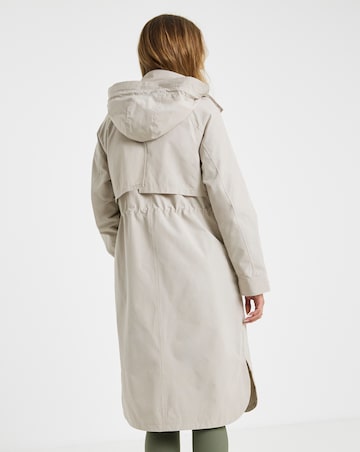 Stone Storm Flap Detail Parka