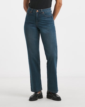 Vinatge Wash 24/7 Stretch Straight Leg Jeans