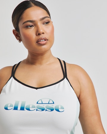 ellesse Palla Vest Ombre Logo Print T-Shirt