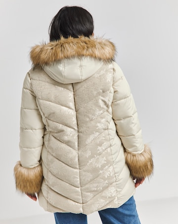 Joe Browns Fur Trim Puffer Coat