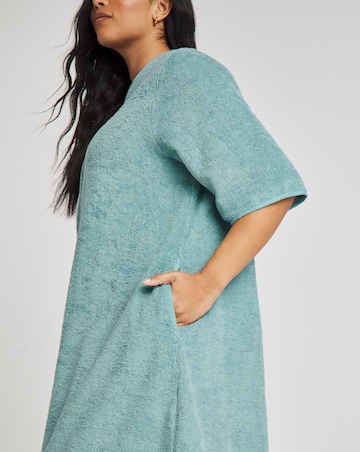 Pretty Secrets Towelling Zip Dressing Gown