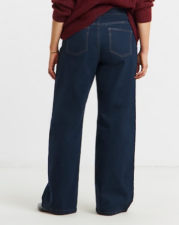 Indigo 24/7 Wide Leg Jeans