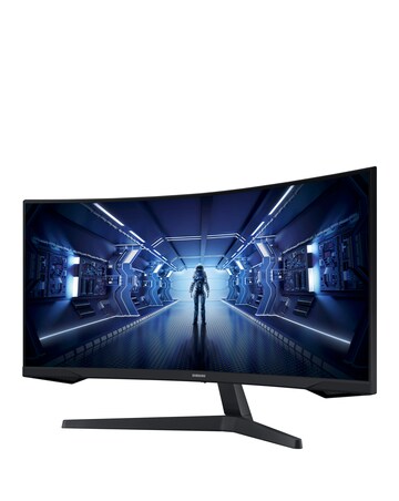 Samsung 34in Odyssey G5 UWQHD 165Hz 1ms VA LCD Curved Gaming Monitor - Black