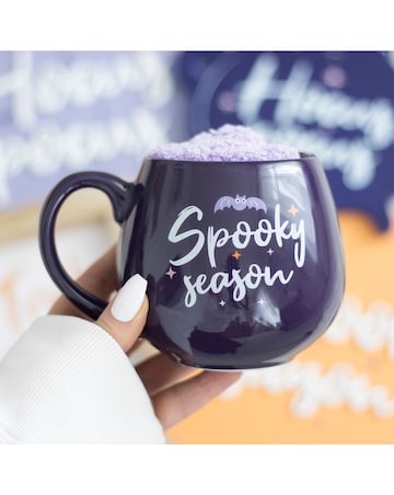 Spooky Season Mug and Socks Set