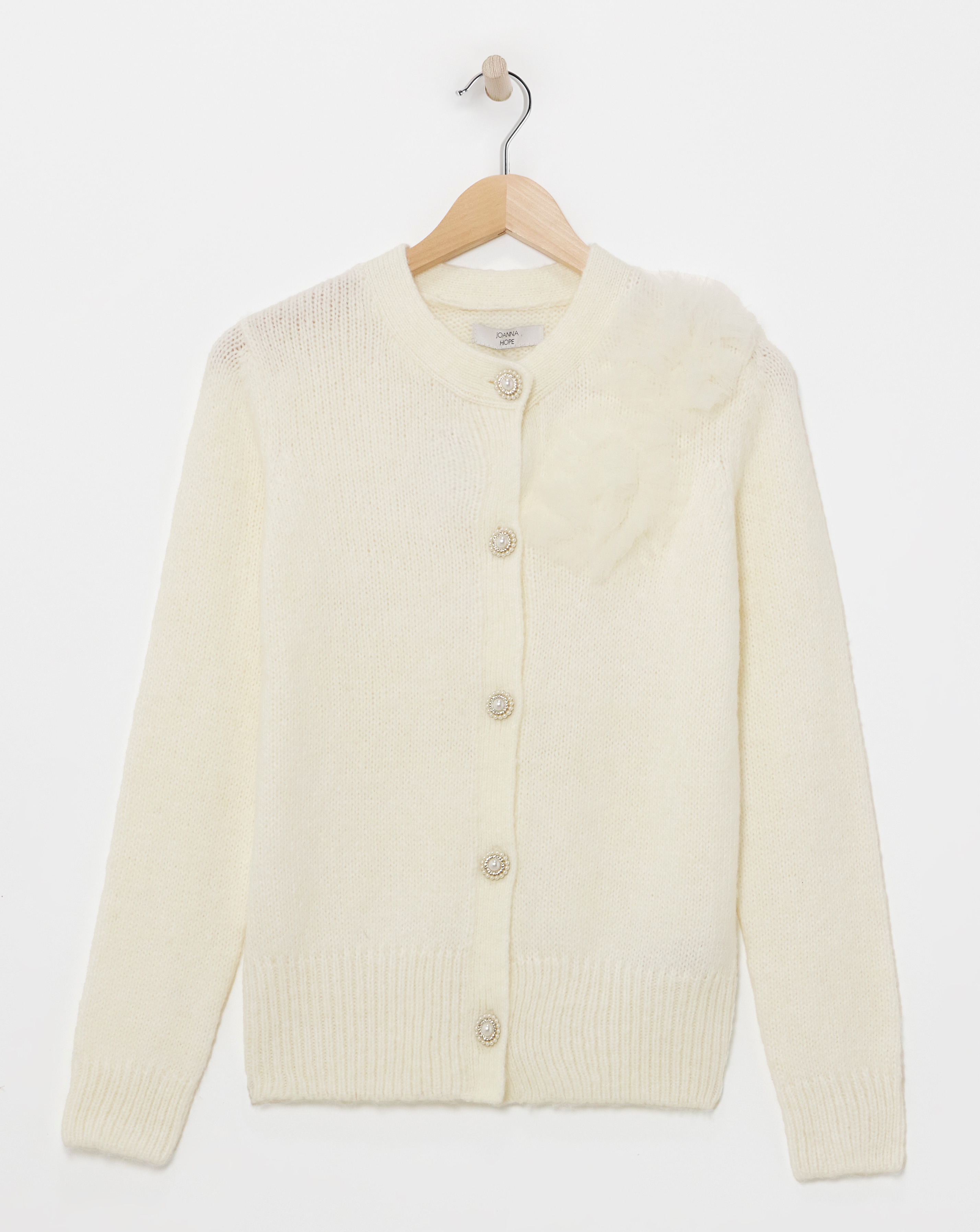 Joanna Hope Tulle Knit Cardigan | Simply Be