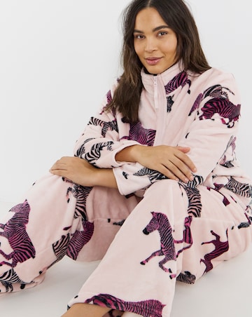 Chelsea Peers Zip Up Fleece Lounge Set