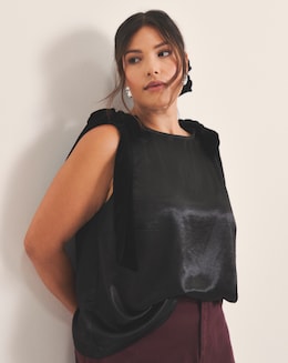 Simply Be Bow Strap Cami Top