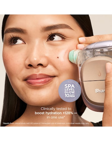 Shark Facialpro Glow + Depuffi At Home Facial - Spa Purple