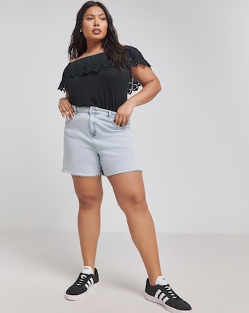 Joe Browns Brodierie Frill Jersey Tee
