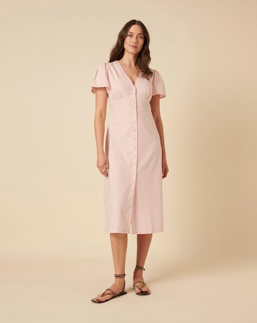 Nobody's Child Denim Alexa Midi Dress