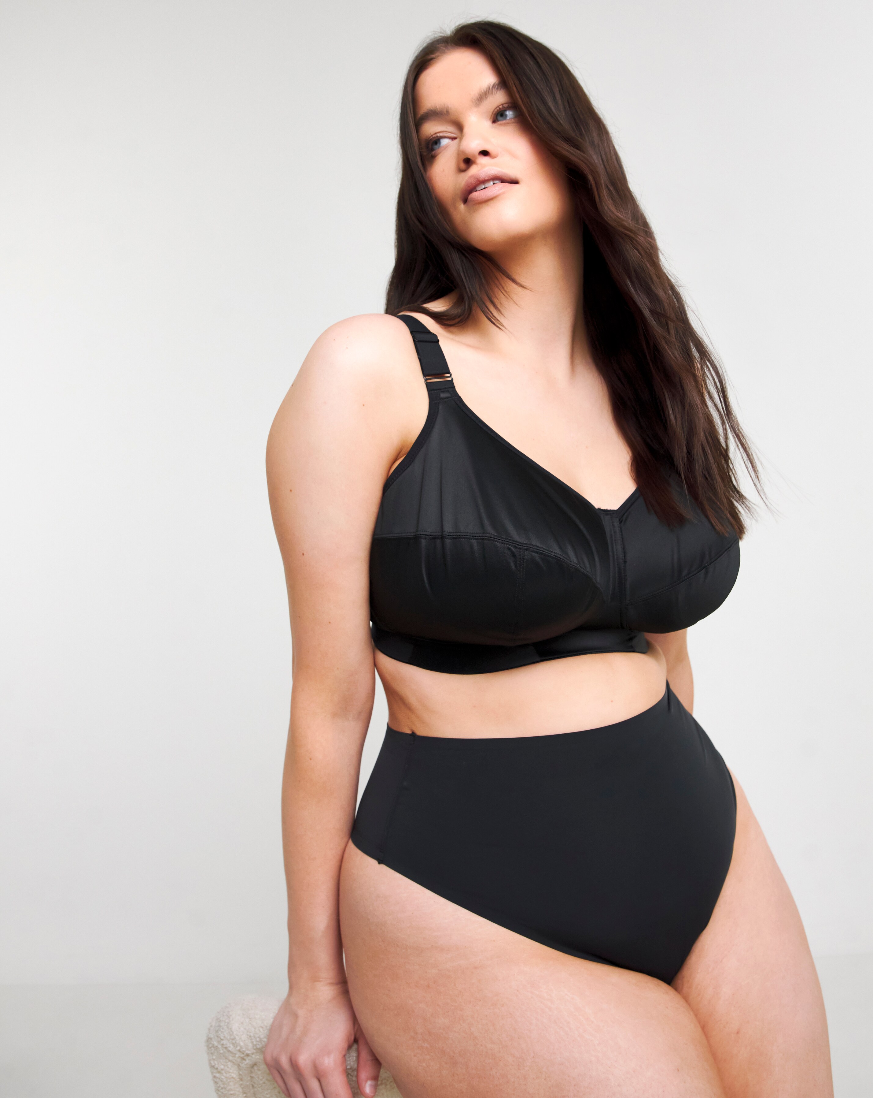 Goddess Celeste Full Cup Non Wired Bra Black