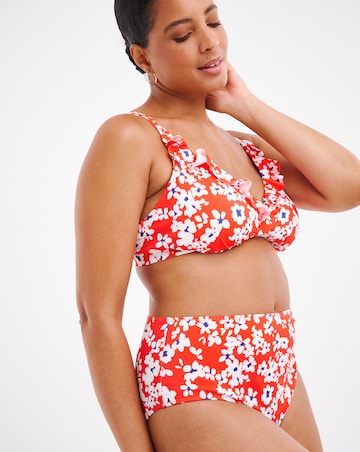 Value 2 Pack Ruffle Plunge Bikini Tops