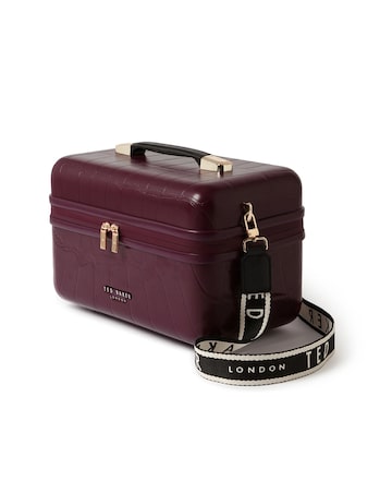 Ted Baker Plum Vanity Suitcase