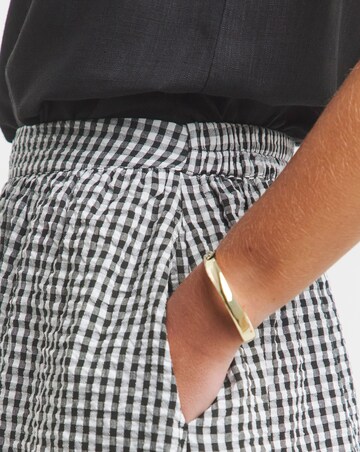 Gingham Full Midaxi Skirt