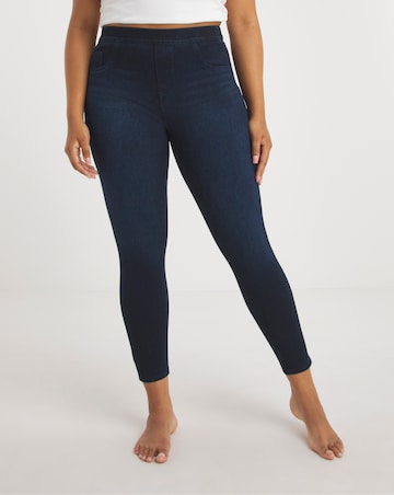 Spanx Medium Control Jean-ish Ankle Leggings Twilight