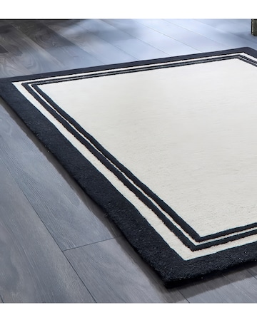 Piper Border Woollen Rug