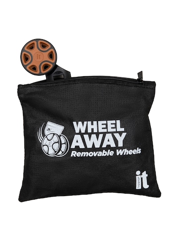 IT Luggage Convertible Cabin Suitcase with Removable Wheels