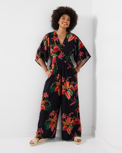 Joe Browns Tropical Paradise Printed Jumpsuit