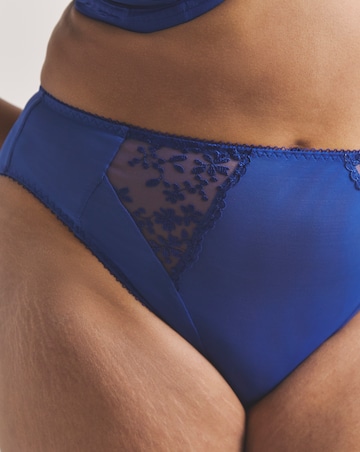 Elomi Zarla High Leg Knicker Sapphire
