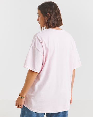 Baby Pink Marilyn Monroe License T-Shirt