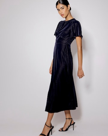 Nobody's Child Allegra Velvet Midi Dress