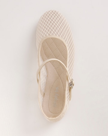 Angelina Mesh Ballerina Shoes Extra Wide EEE Fit Simply Comfort