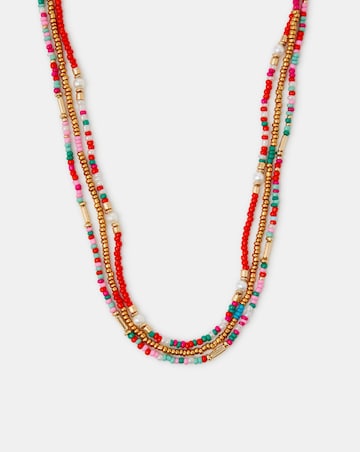 Accessorize 3-Pack Skinny Beaded Necklaces