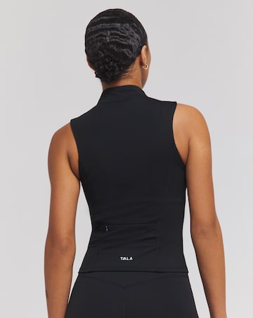 TALA SkinLuxe Sleeveless Zip Through Jacket