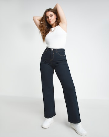 Indigo 24/7 Wide Leg Jeans