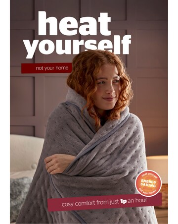 Silentnight Luxury Heated Throw