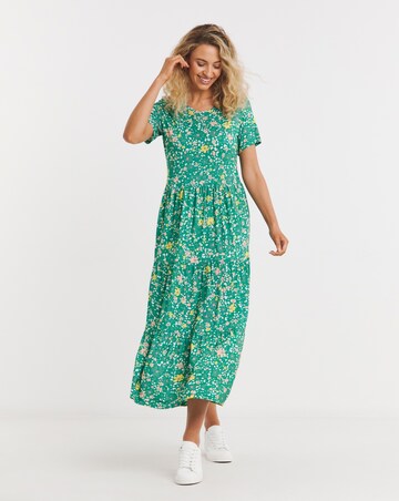 Joe Browns Louise Tiered Jersey Midaxi Dress