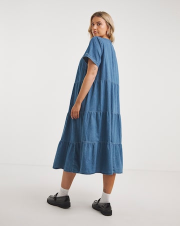 Tommy Jeans Midi Dress | Simply Be