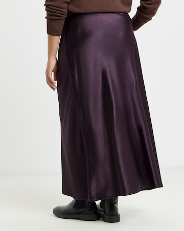 Satin Maxi Skirt