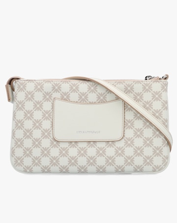 Emporio Armani Bosa Mini Shoulder Antique White Pochette Bag