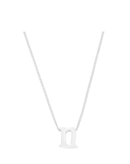 Sterling Silver Initial Necklace