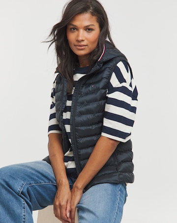 Tommy Hilfiger Lightweight Padded Global Stripe Gilet