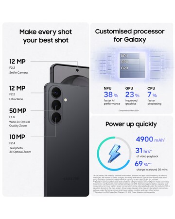 Samsung Galaxy S26+ 512GB (Black) & Galaxy Buds4 Pro bundle